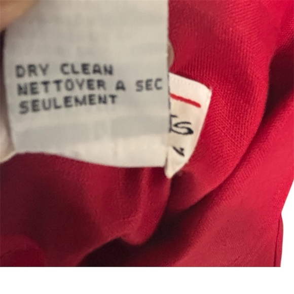 Talbots 100% Linen Button Up Midi Dress Women’s Petite Sz 14 office business - Picture 4 of 6